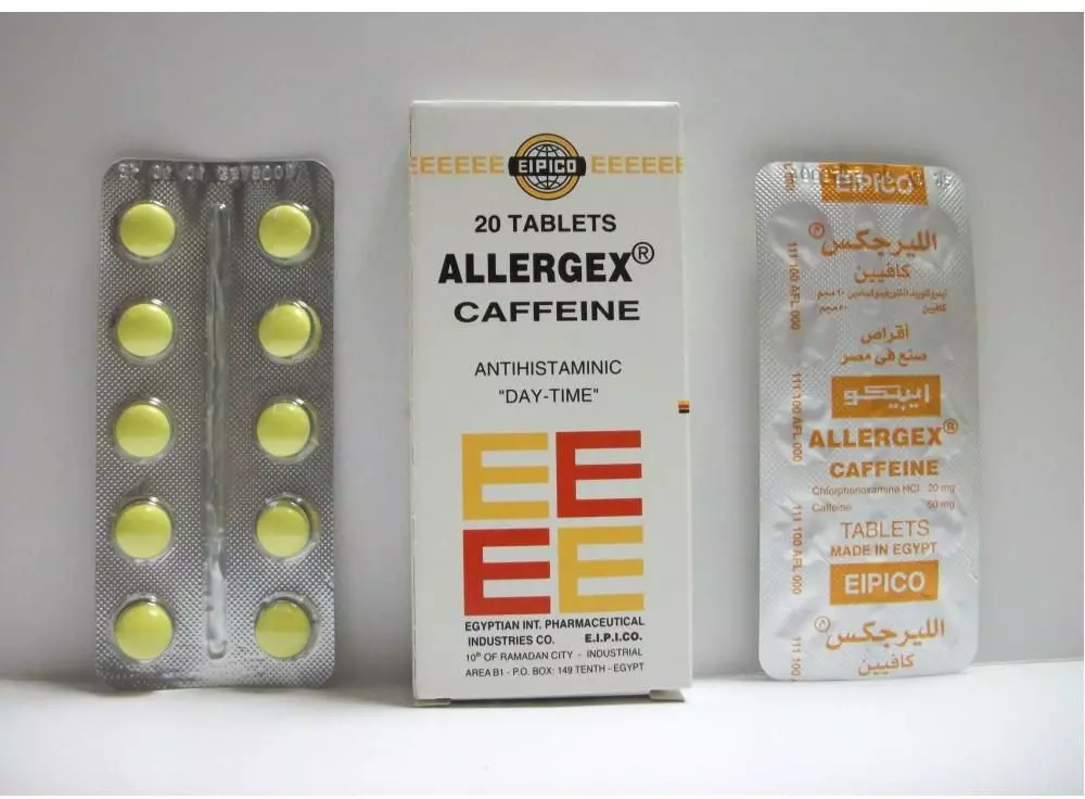 Allergex CAFFEINE 20mg