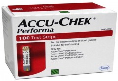 accu chek performa diabetes test strips 