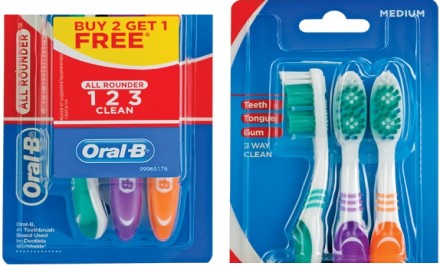 Oral B brush 2+1 