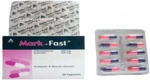 Mark Fast pain reliever and muscle relaxant 