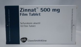 Zinnat 500mg