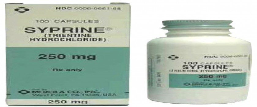 Syprine 250mg