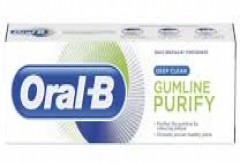 oral b deep clean gumline purify toothpaste 75ml