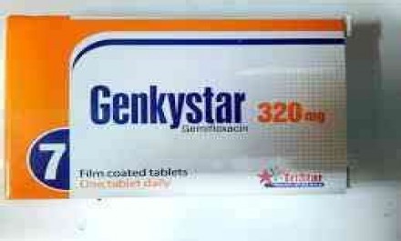 genkystar is an antibiotic for respiratory infections 320mg