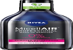 nivea professional micellar water make-up remover 400ml