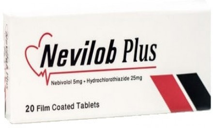 NEVILOB PLUS 5 / 12.5 MG