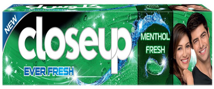 closeup toothpaste menthol fresh 120ml