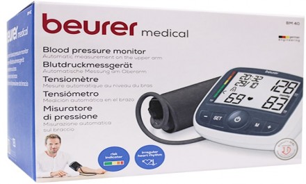 beurer bm40 blood pressure monitor 