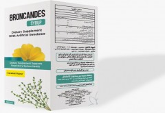 broncandes syrup is a cosmetic supplement that supports organ health 100 ml