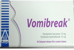 vomibreak to treat nausea and vomiting during pregnancy 10mg